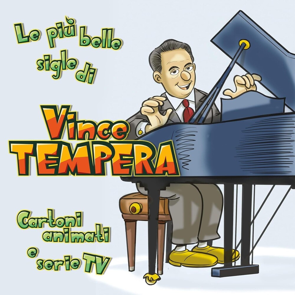 the album cover for Vince Tempera(Ita) - Cartoni Animati & Serie Tv: Le Piu Belle Sigle Di