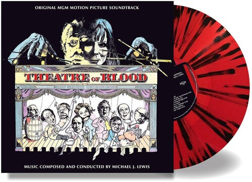 Michael J Lewis - Theatre Of Blood (Original Soundtrack) - Blood Red & Black Splatter Colored Vinyl (Vinyl)