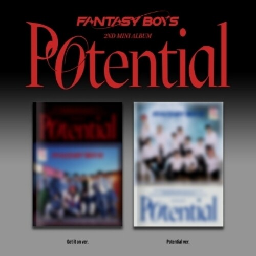 Fantasy Boys - Potential - incl. 48pg Photobook, Photocard, 4-Cut Photo, Postcard + Handwritten Sticker (CD)