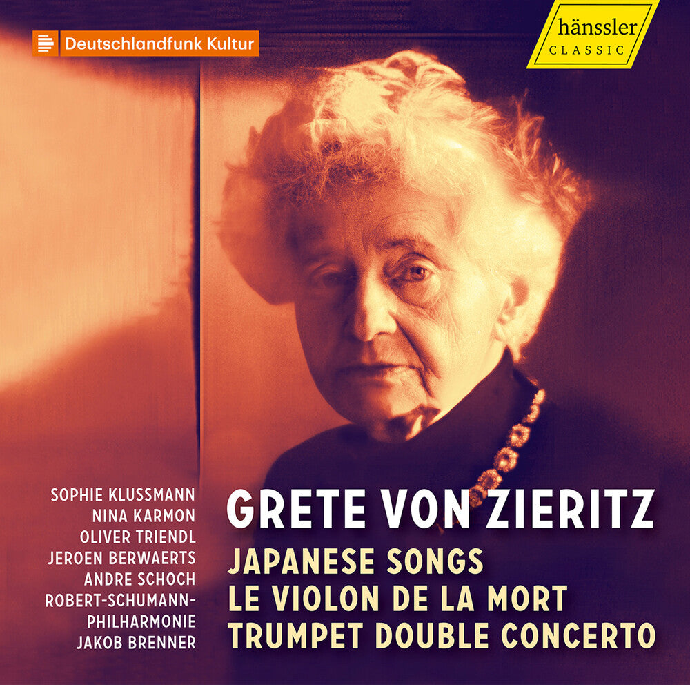 the album cover for Zieritz / Klussmann / Karmon - Japanese Songs; Le Violon De La Mort Trumpet