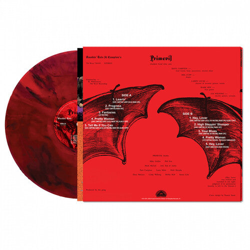 Primevil - Smokin' Bats At Campton's - Red Marble (Vinyl)
