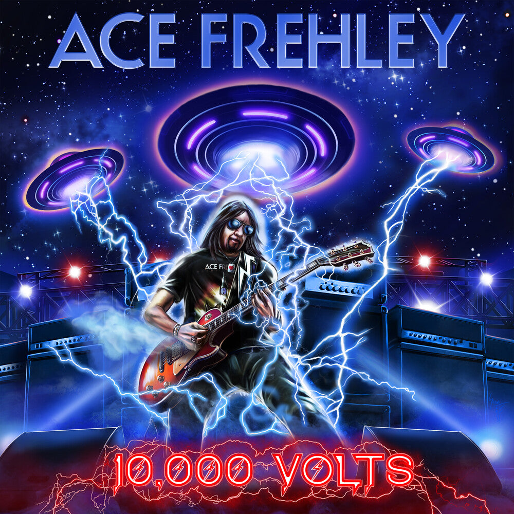 the album cover for Ace Frehley - 10,000 Volts