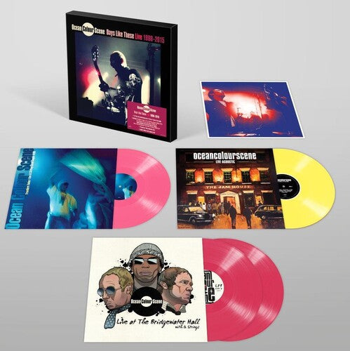 オーシャン・カラー・シーン - Days Like These: Live 1998-2015 - 限定サイン入り4LPボックスセット（ビニールレコード）