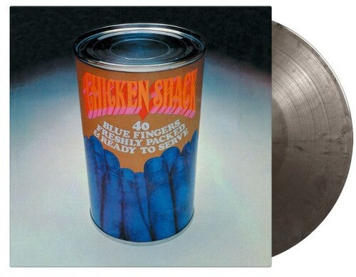 Chicken Shack - 40 Blue Fingers recién envasados ​​y listos para servir - Edición limitada de vinilo de 180 gramos color mármol plateado y negro (vinilo)