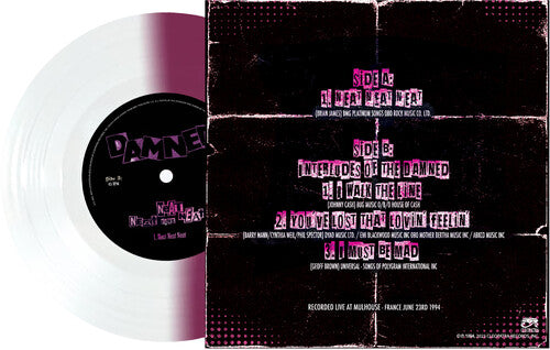 The Damned - Neat Neat Neat - Purple/white (Vinyl)