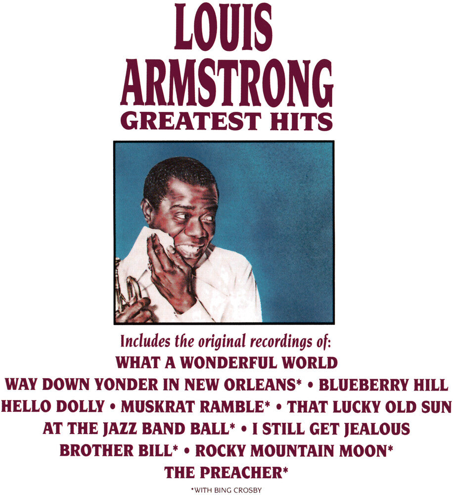 the album cover for Louis Armstrong - All Time Best of
