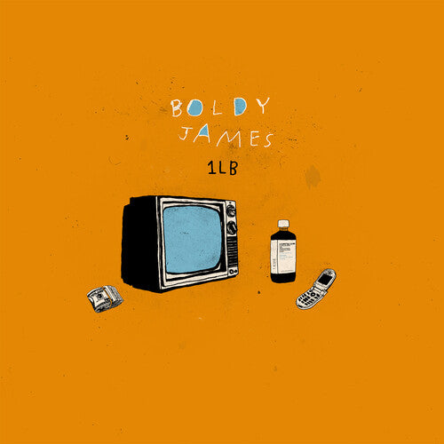 Boldy James - 1 lb - Transparente con naranja galaxia (vinilo)