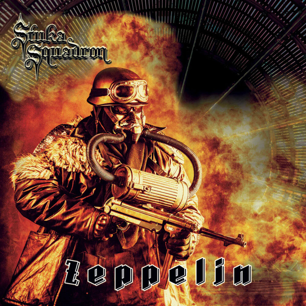 the album cover for Stuka Squadron - Zeppelin