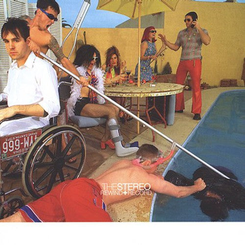 the album cover for The Stereo - Rewind and Record