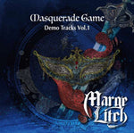 the album cover for Marge Litch - Masquerade Game: Demo Tracks Vol. 1