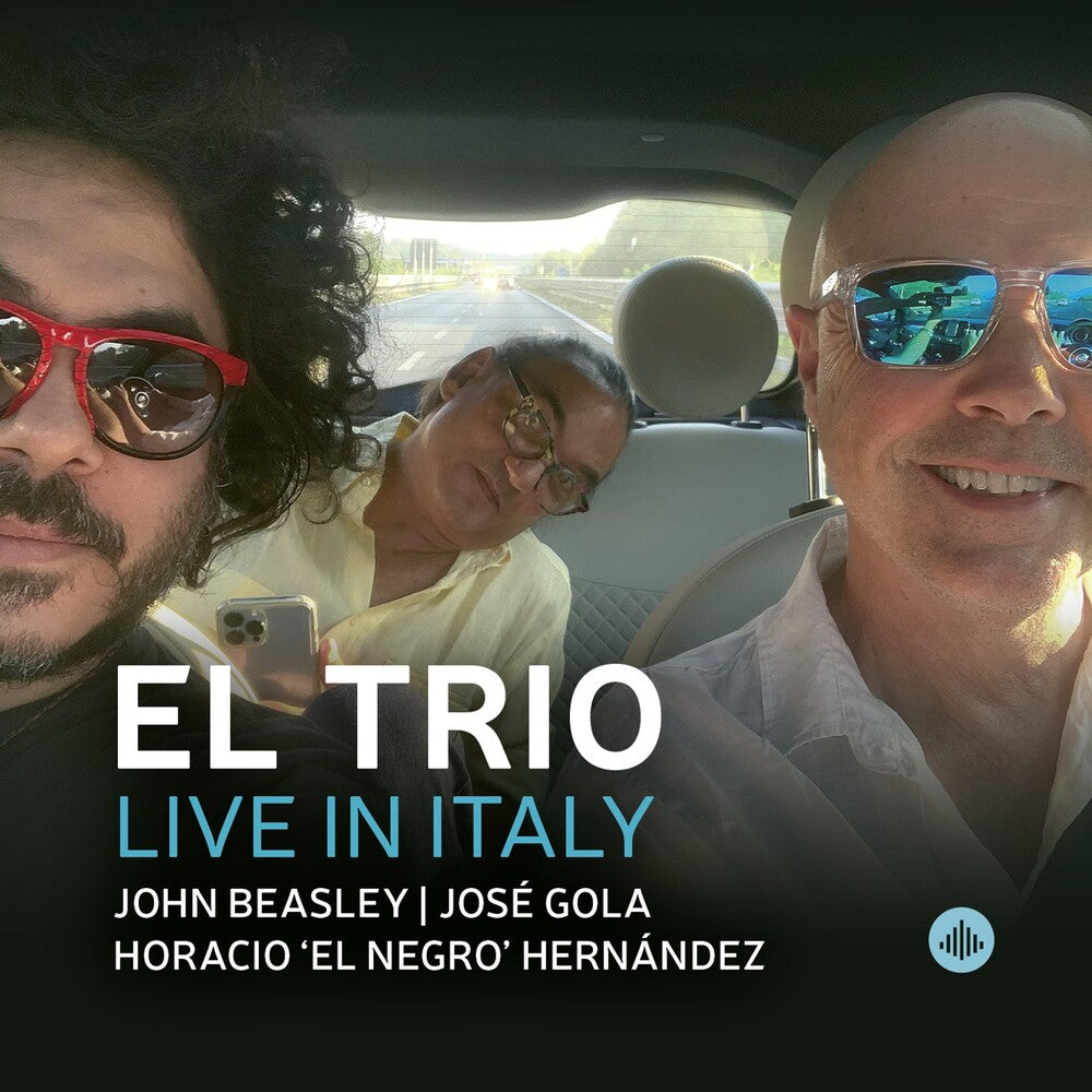 the album cover for John Beasley/ Hernandez , El Negro - El Trio - Live In Italy