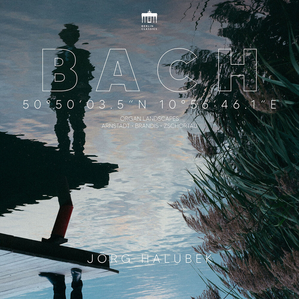 the album cover for J Bach .S. / Halubek - Organ Landscapes - Arnstadt Brandis Zschortau