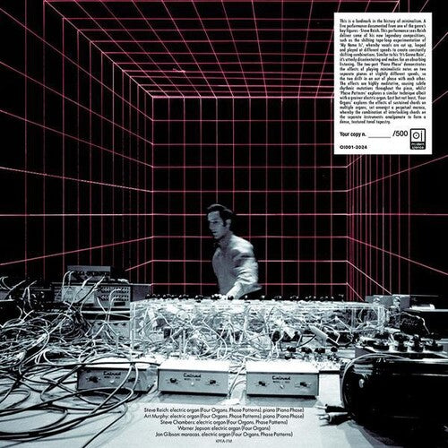 Steve Reich - Live At Berkeley University Museum, July 11th 1970 (Vinyl)