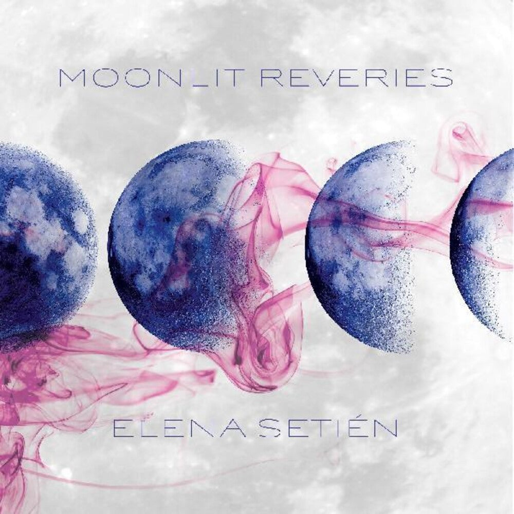 the album cover for Elena Setien - Moonlit Reveries (Blue) [Colored Vinyl] [Indie Exclusive] [Download Included]