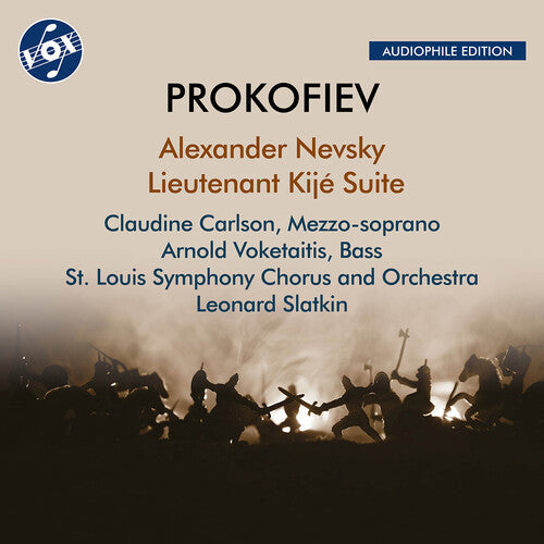 Claudine Carlson - Alexander Nevsky Op. 78 Suite del teniente Kije (CD)