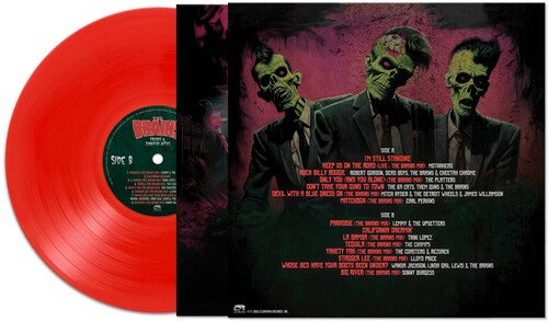 The Brains - Friends & Zombified Antics - Red (Vinyl)