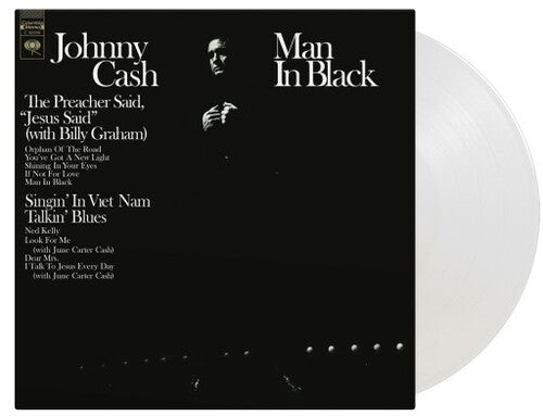 Johnny Cash - Man In Black - Limited 180-Gram Crystal Clear Vinyl (Vinyl)