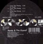 Randy & The Gypsys : Love You Honey (12")