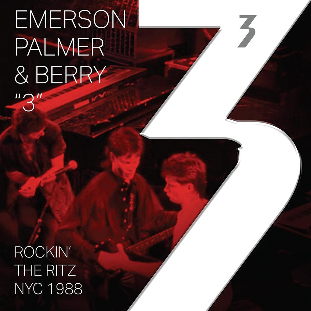 the album cover for Emerson / Palmer / Berry - Rocking The Ritz (Blue) [Colored Vinyl]