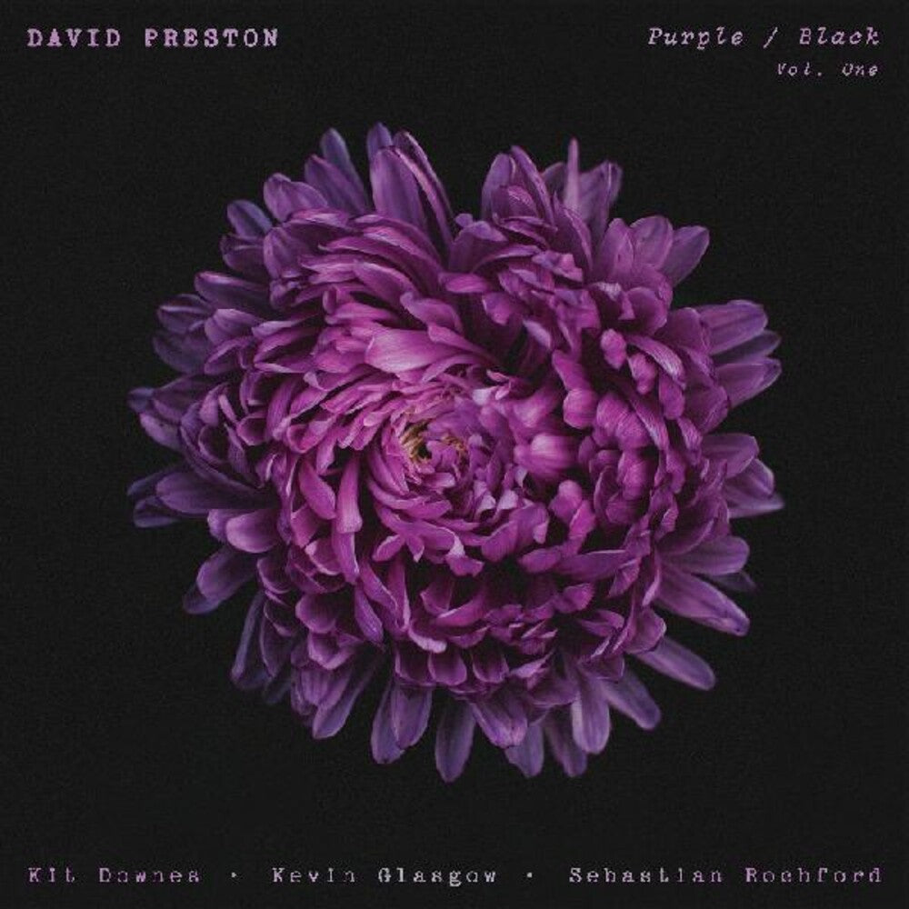 the album cover for David Preston - Purple / Black Vol 1 (Uk)