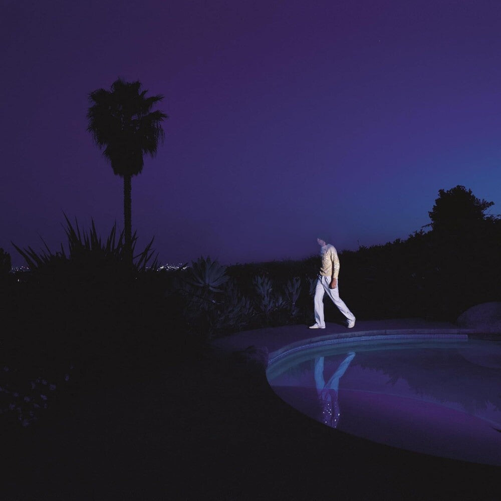 the album cover for Lewis OfMan - Cristal Medium Blue