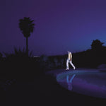 the album cover for Lewis OfMan - Cristal Medium Blue (Blue) [Colored Vinyl]