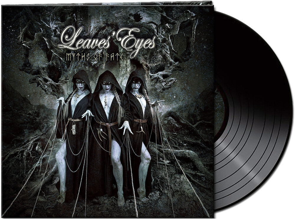 the album cover for Leaves' Eyes - Myths Of Fate [Limited Edition LP]