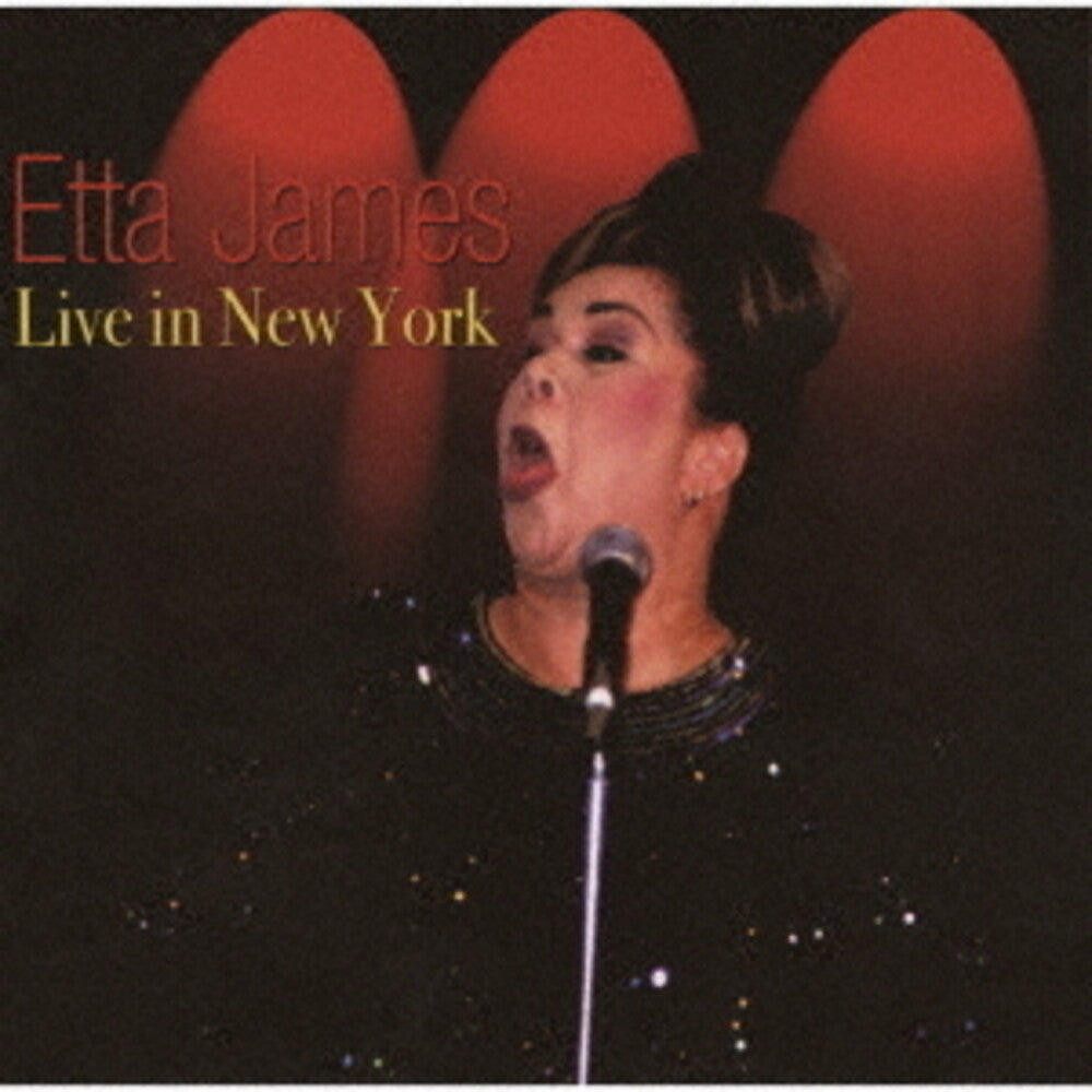 the album cover for Etta James - Live In New York (Jpn)