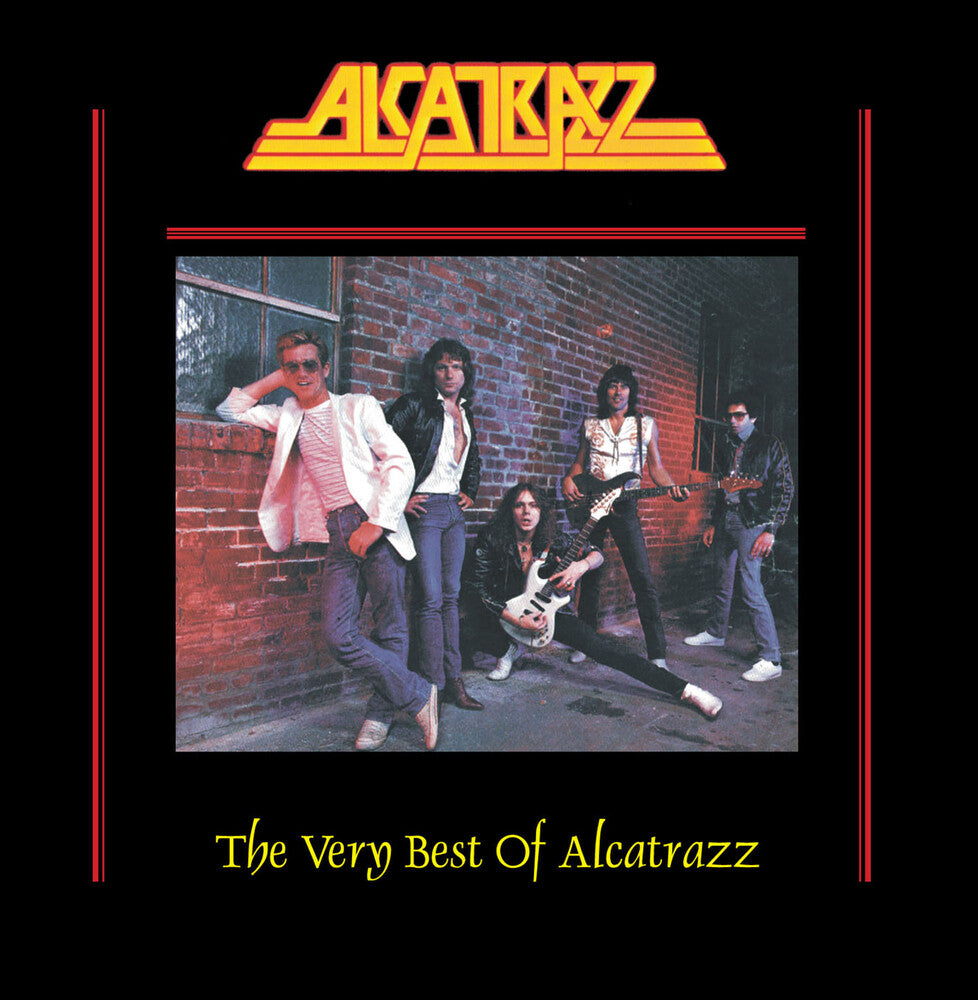 the album cover for Alcatrazz - Alcatrazz / Very Best Of Alcatrazz - Red [Colored Vinyl]