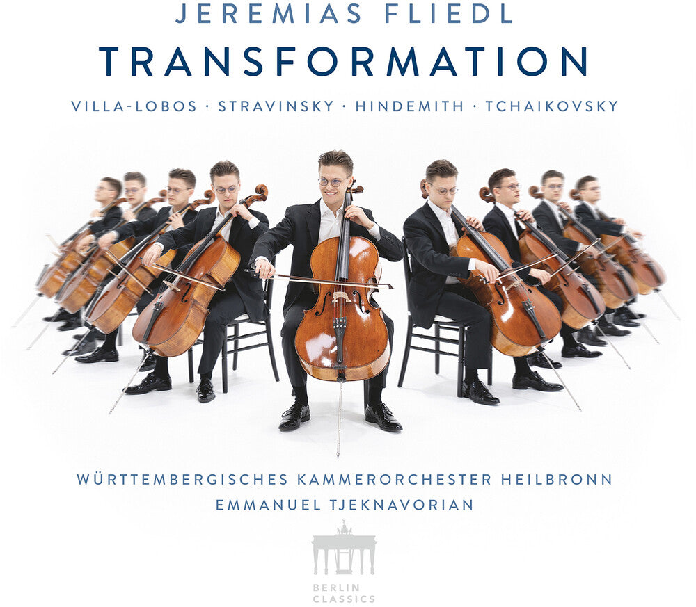 the album cover for Hindemith / Stravinsky / Fliedl - Transformation
