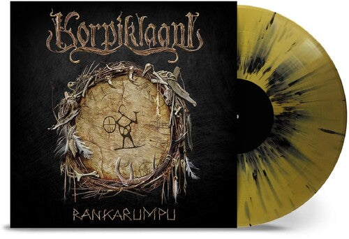Korpiklaani - Rankarumpu - ゴールド &amp; ブラック スプラッター (レコード)