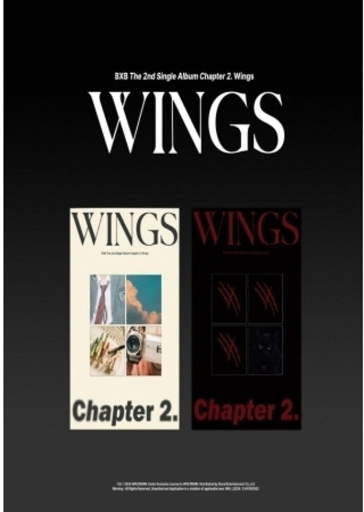 the album cover for BxB - Wings - Chapter 2 [With Booklet] (Phot) (Asia)