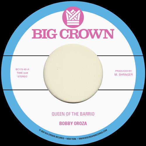 Bobby Oroza - Queen of the Barrio B/W Goddess (Vinyl)
