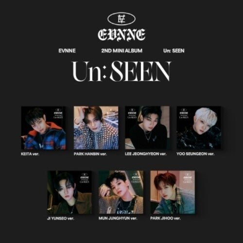 EVNNE - Un: Seen - Digipack Version - Random Cover incl. Photobook, Folding Poster + Photocard (CD)