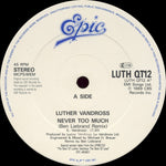 Luther Vandross : Never Too Much (Ben Liebrand Remix) (12")