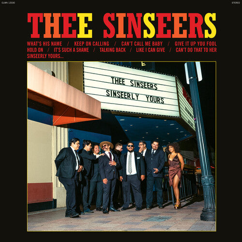 Thee Sinseers - Sinseerly Yours (ビニールレコード)