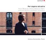 the album cover for J Bach .S. / Schumann / Denisenko - Per Aspera Ad Astra