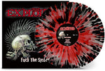 The Exploited - Fuck the System - Clear W Red & Black Splatter (Vinyl)