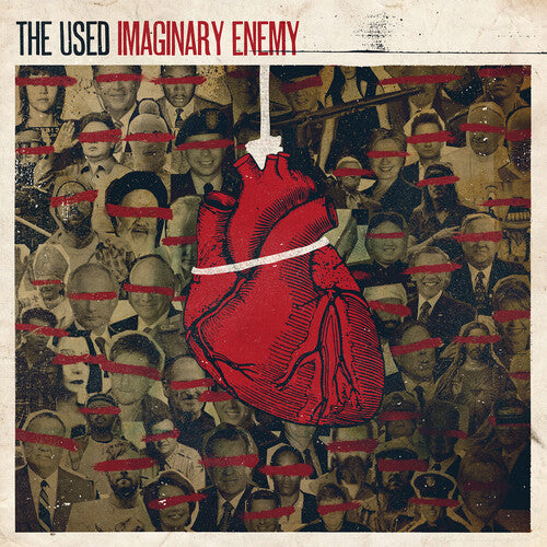 The Used - Imaginary Enemy - Orange Black &amp; White Swirl (ビニール盤)