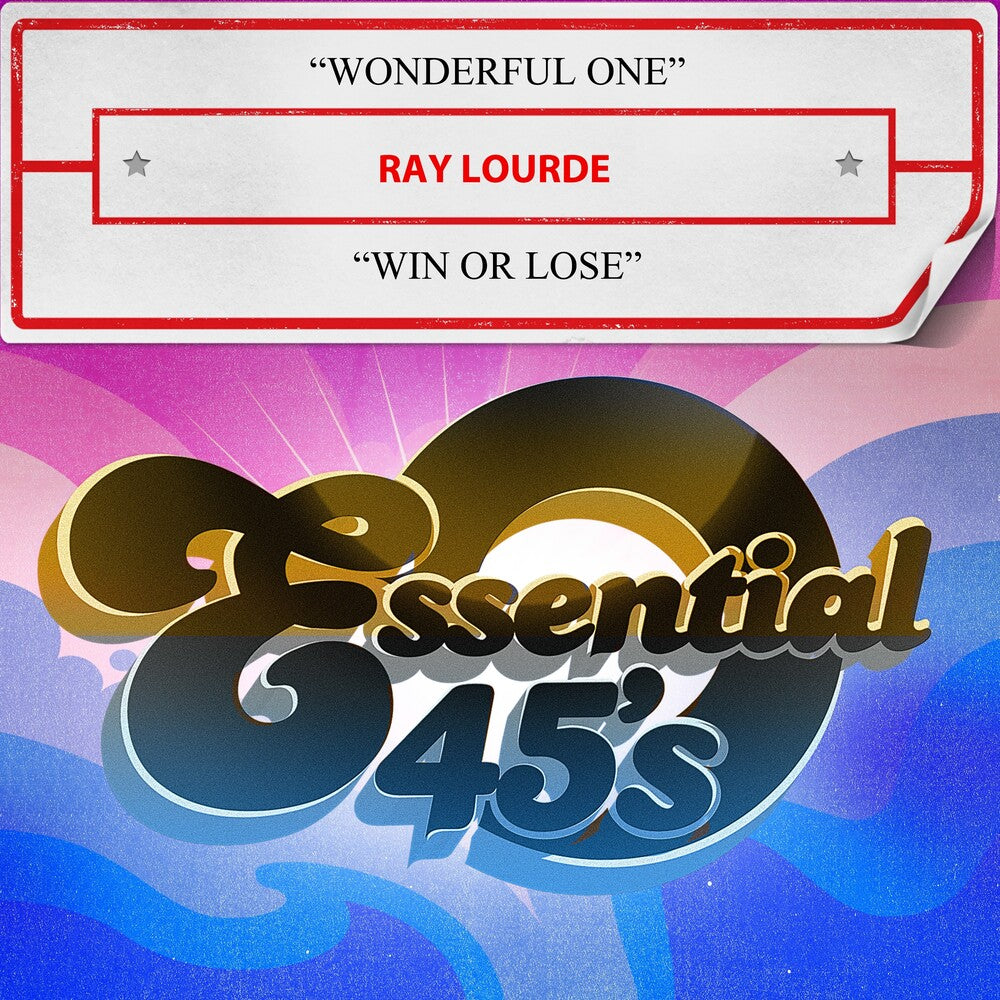 the album cover for Ray Lourde - Wonderful One / Win Or Lose (Digital 45) (Mod)