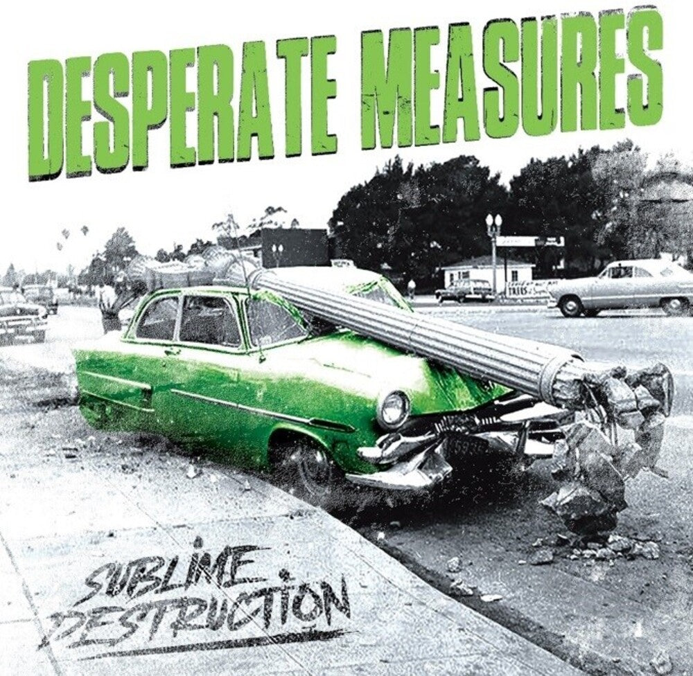 the album cover for Desperate Measures - Sublime Destruction [Colored Vinyl] (Grn) (Uk)
