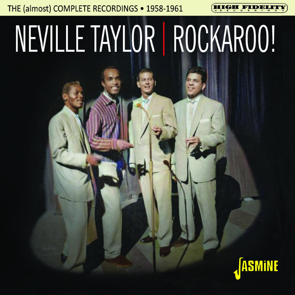 the album cover for Neville Taylor - Rockaroo Almost Complete Recordings 1958-1961