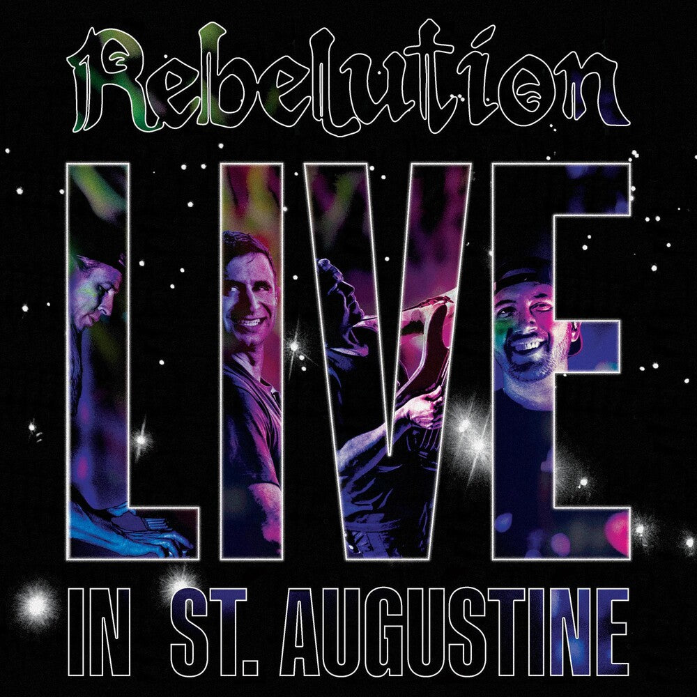 the album cover for Rebelution - Live In St. Augustine