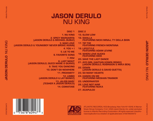 Jason Derülo - Nu King (CD)
