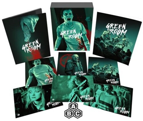 Green Room - Edición limitada en UHD y Blu-ray para todas las regiones en estuche rígido con libro de 120 páginas y 6 tarjetas de arte coleccionables (4K Ultra HD)