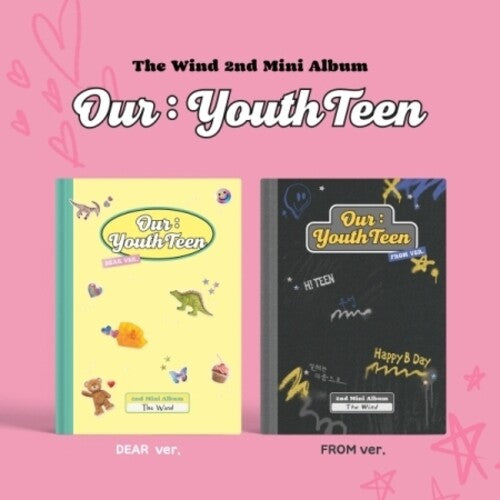 El Viento - Nuestro: Jóvenes y adolescentes - Portada aleatoria - Incluye fotolibro de 88 páginas, postal, pegatina, tarjeta fotográfica, Polaroid, entrada y tarjeta de invitación (CD)