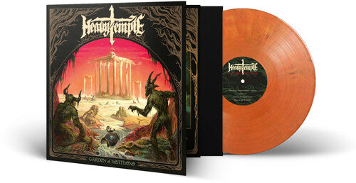 Heavy Temple - Garden of Heathens - Yellow/Red/Black Marble (Vinyl)