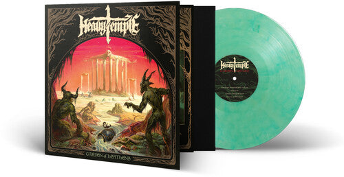 Heavy Temple - Garden of Heathens - Clear/Green/White Marble (Vinyl)