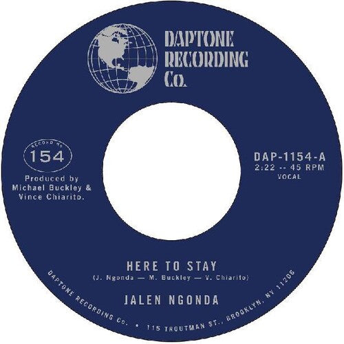 Jalen Ngonda - Here To Stay / If You Don't Want My Love (Vinyl)
