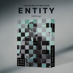 Cha Eun Woo - Entity - Cada versión - Portada aleatoria - Incluye set de fotolibro, póster plegable, set de tarjetas fotográficas, pegatina, Entity DIY, papel con letra de acordeón + set de minipóster (CD)